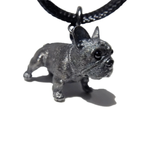 925 Silver Bulldog Necklace – Handcrafted Dog Memorial Jewelry